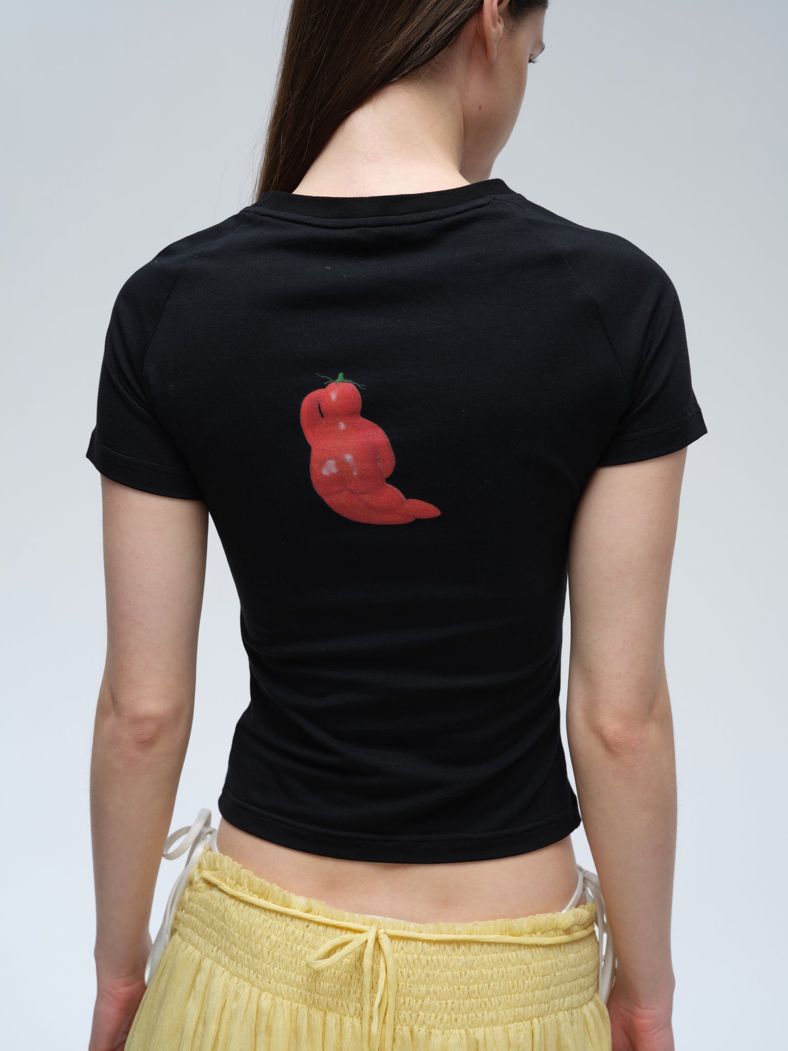 Black Tomato Goddess Print T-Shirt