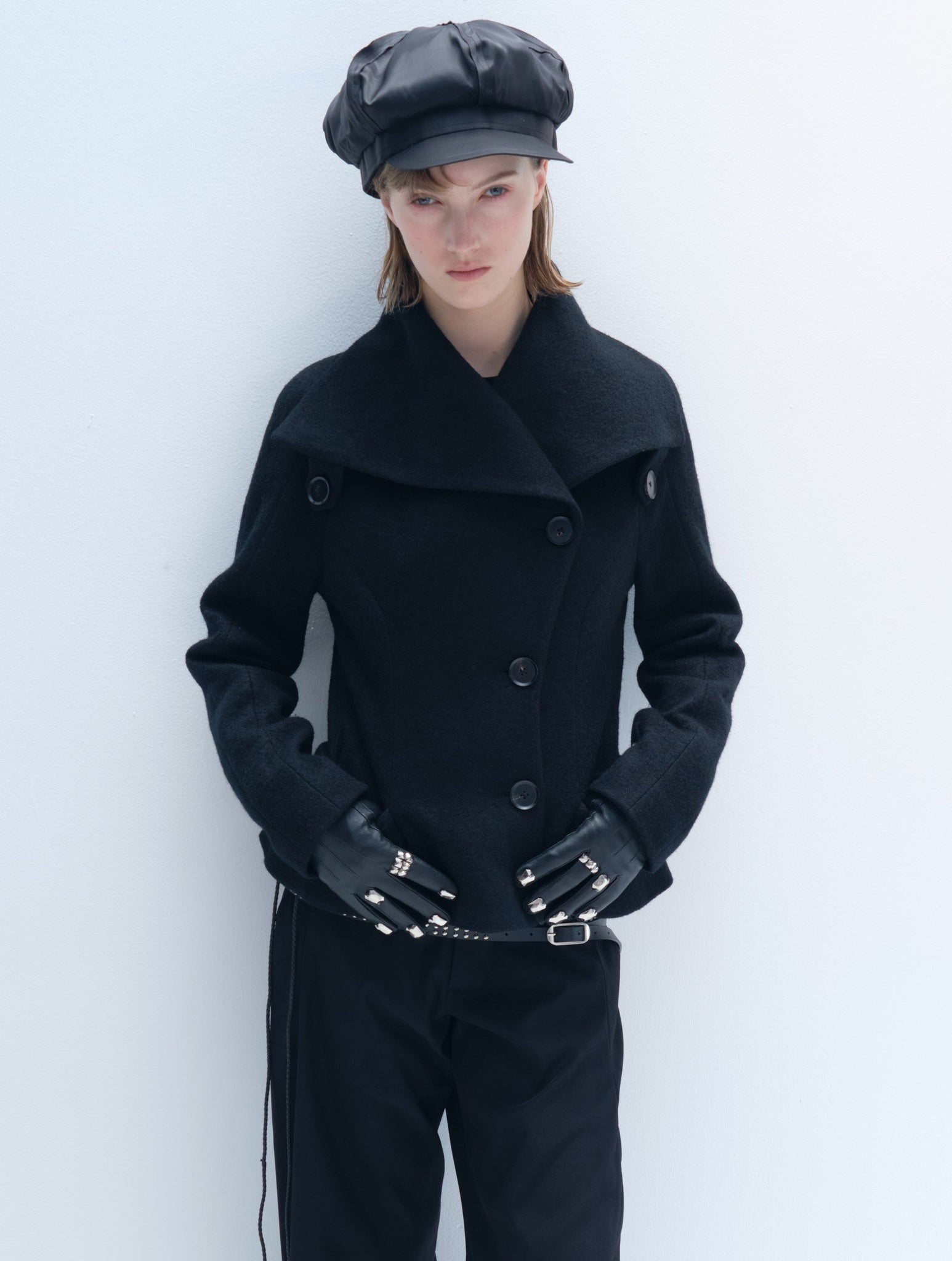 Studded Leather Belt