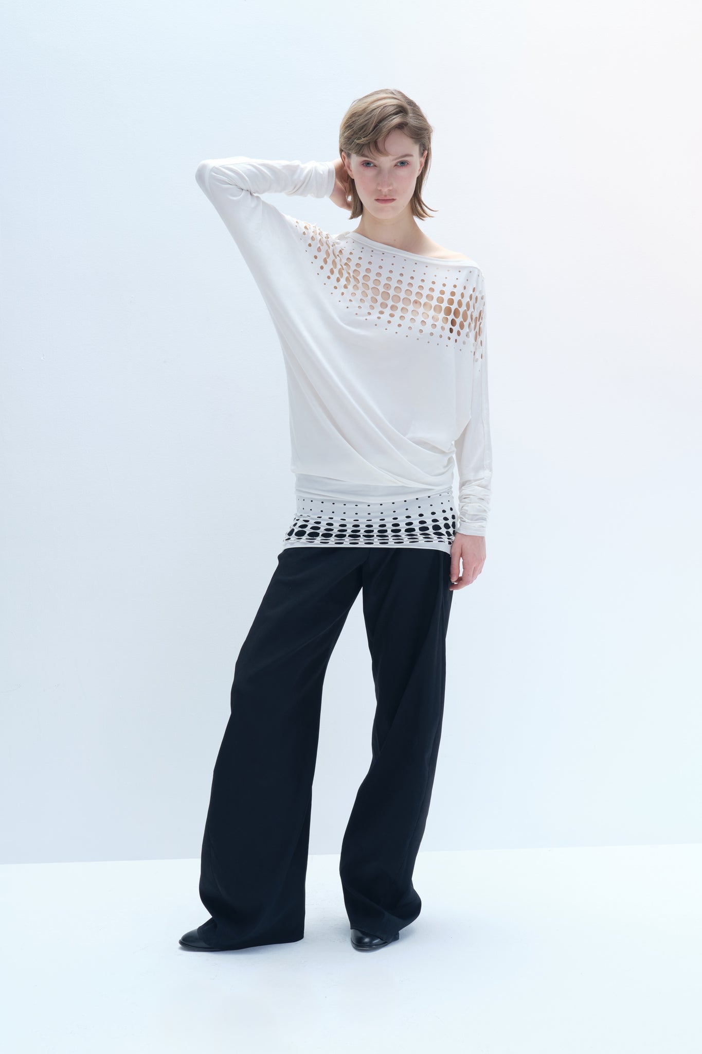 Gradient Effect Laser cut  Top