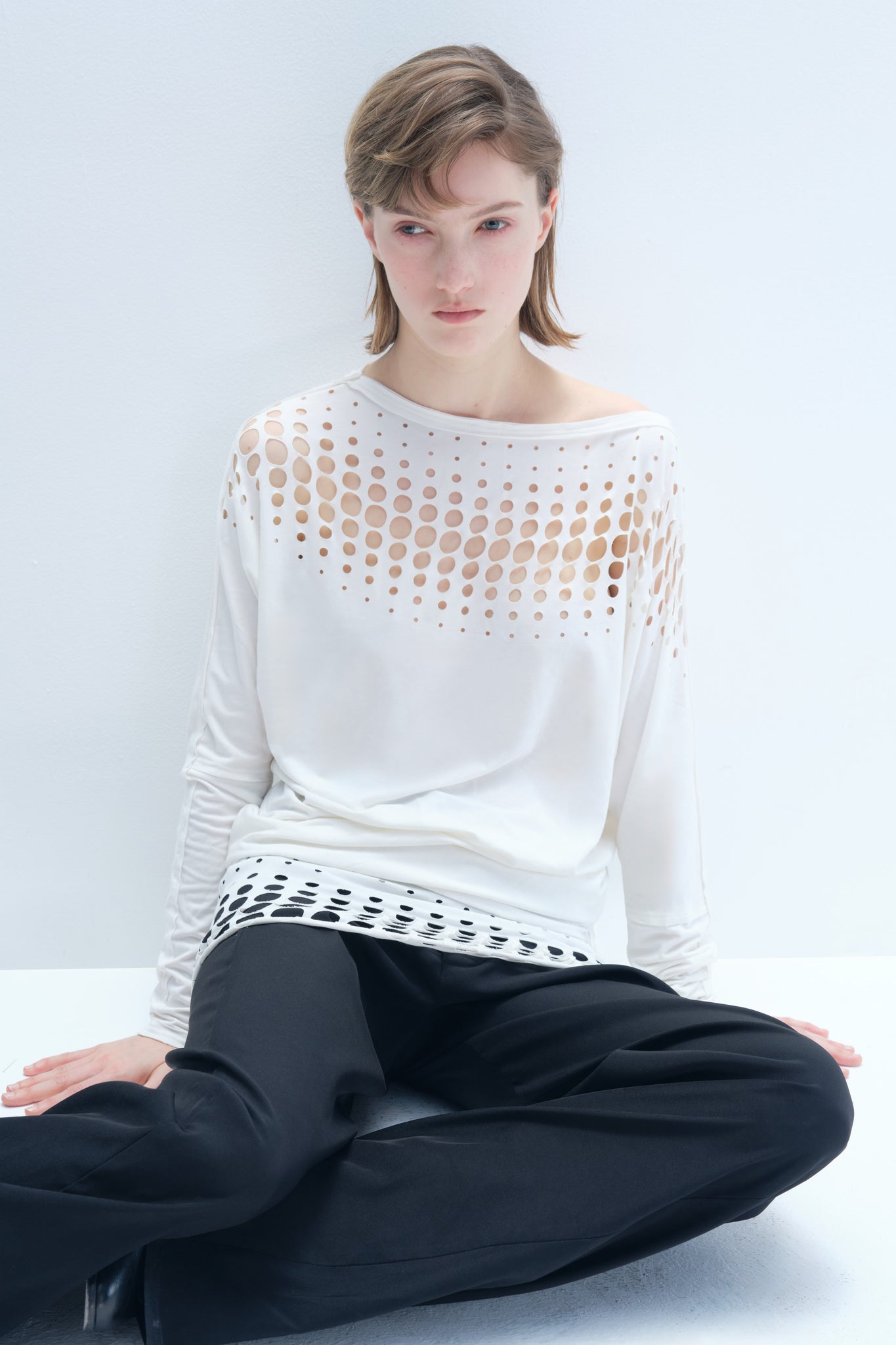 Gradient Effect Laser cut  Top