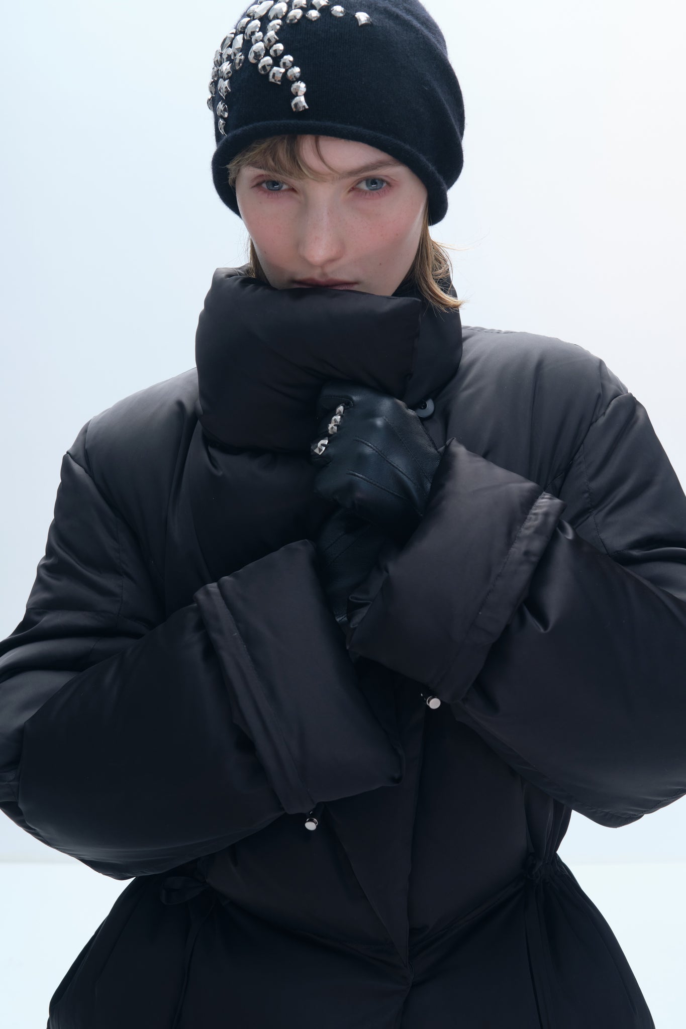 Black Oversized Down Jacket