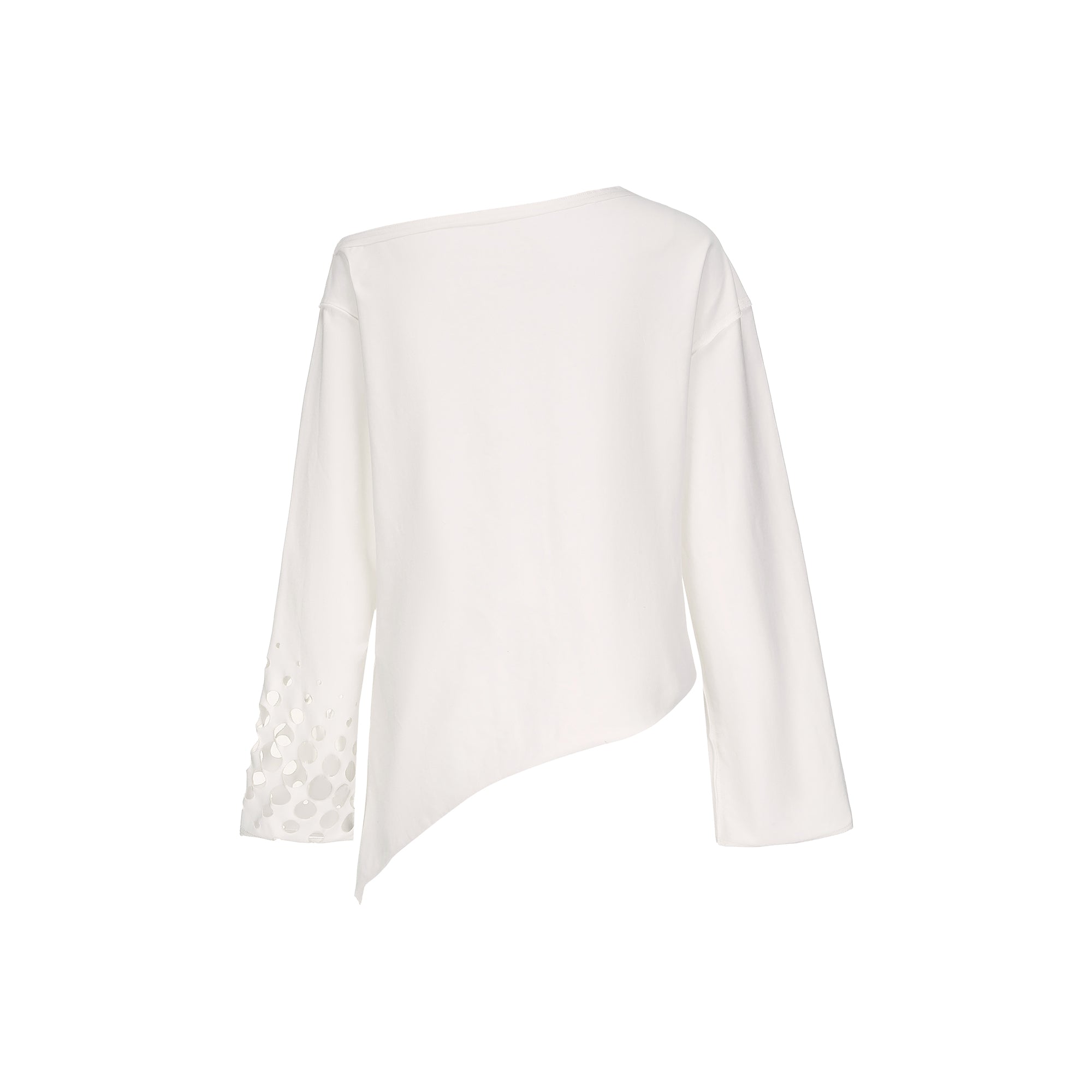 Gradient Effect Laser cut  T-shirt