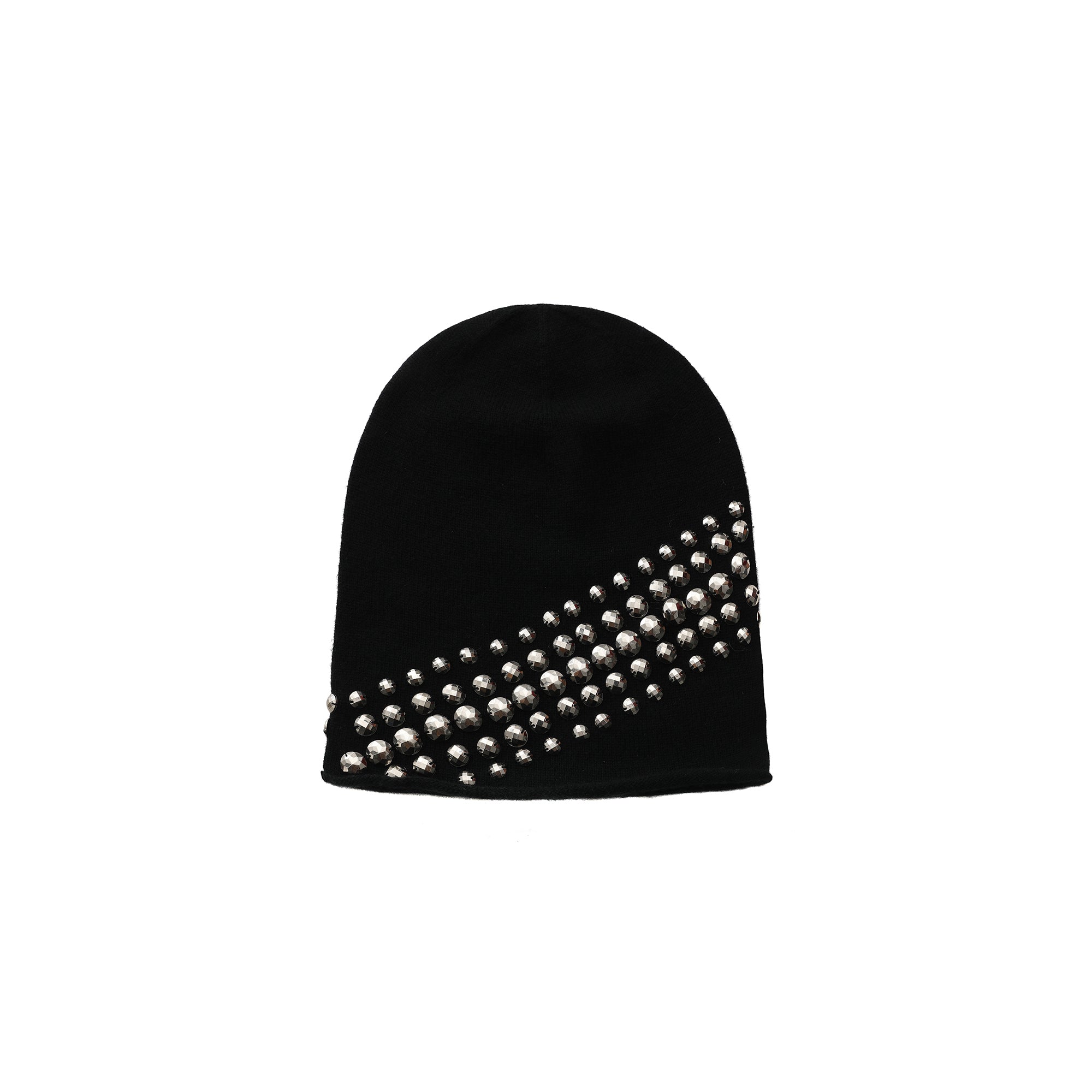 Gradiant Effect Silver Diamond Embellishment Beanie