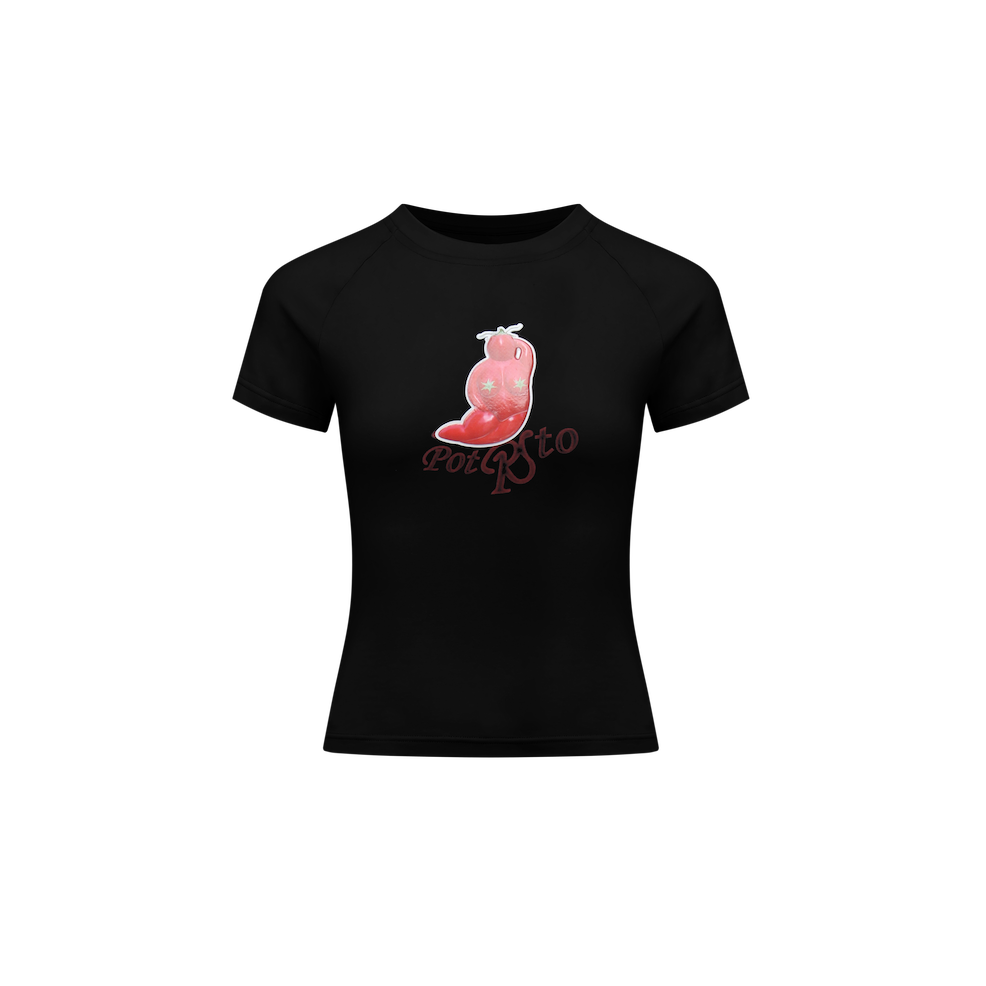 Black Tomato Goddess Print T-Shirt