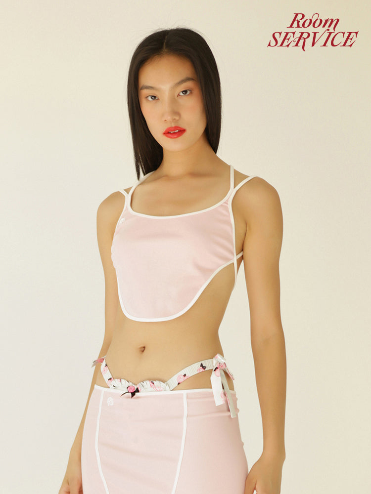 30%OFF Cotton Bellyband Top